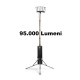 Turn de lumina telescopic iluminare temporara 600W - 95.000 lumeni